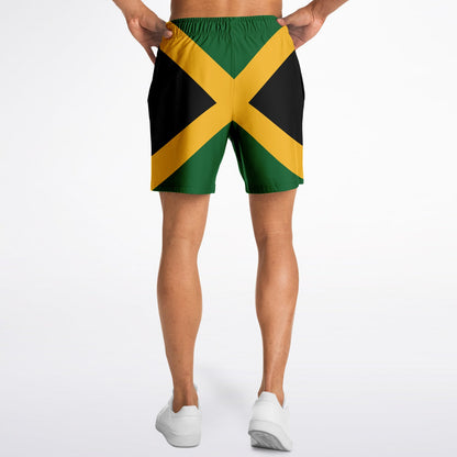Jamaica Flag Above Knee Shorts