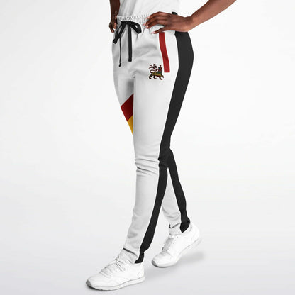 Rasta Track Pants - Ocho Rios Stripe White Black - Athletic