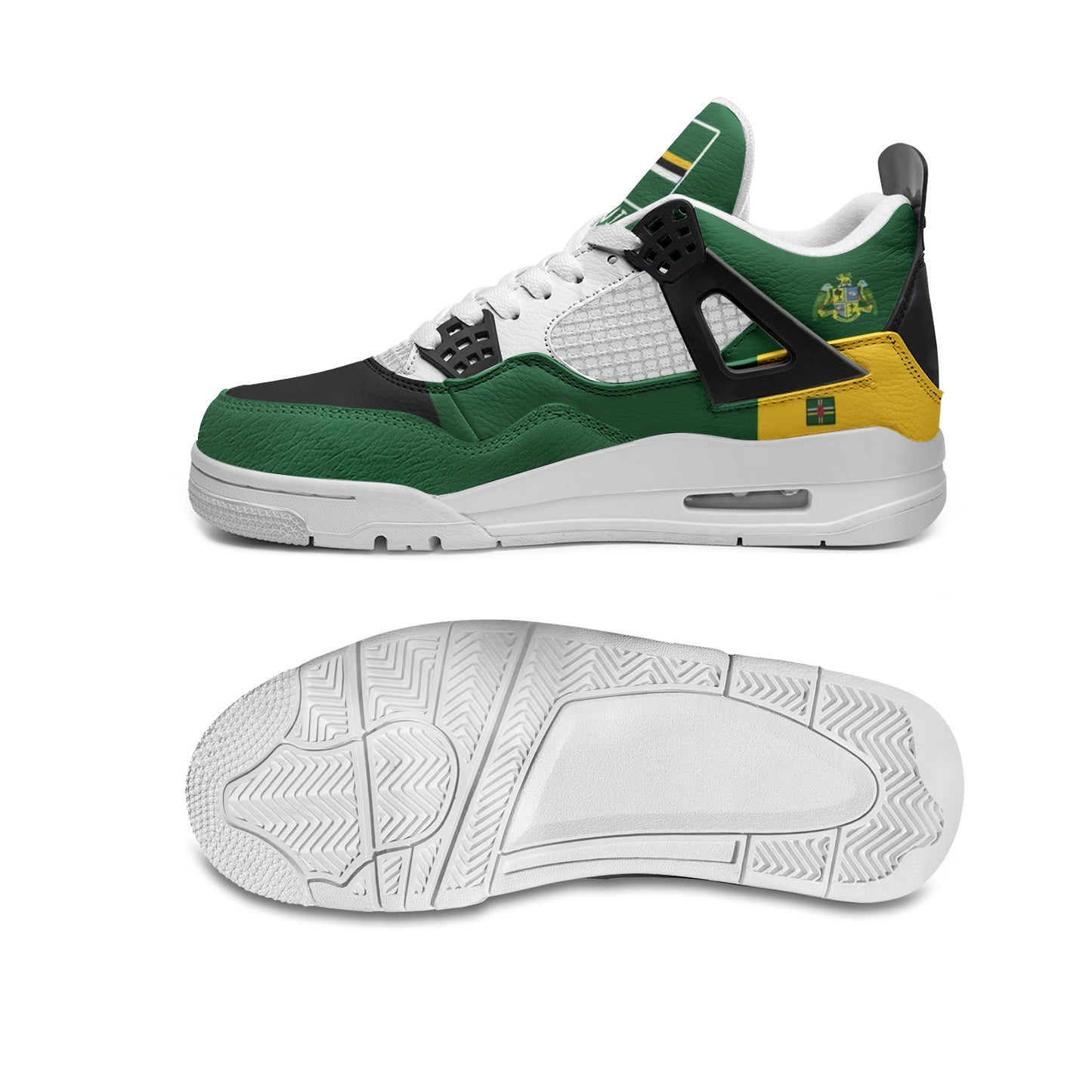 Dominica Flag Shoes