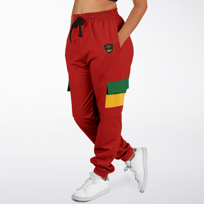 Rasta Casual Cargo Sweatpants