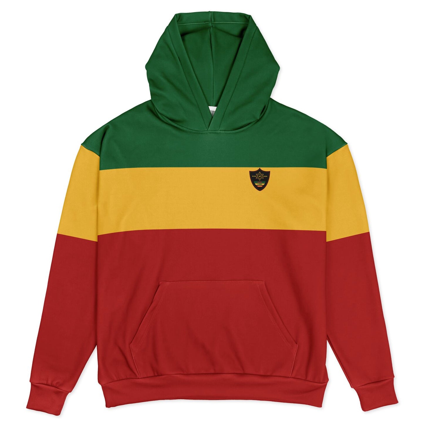 Rasta Heavy Hoodie & Cargo Sweatpants Set