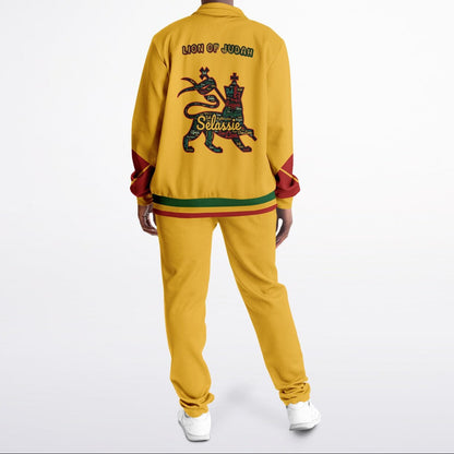 Rasta Tracksuit - Lion Of Judah Yellow