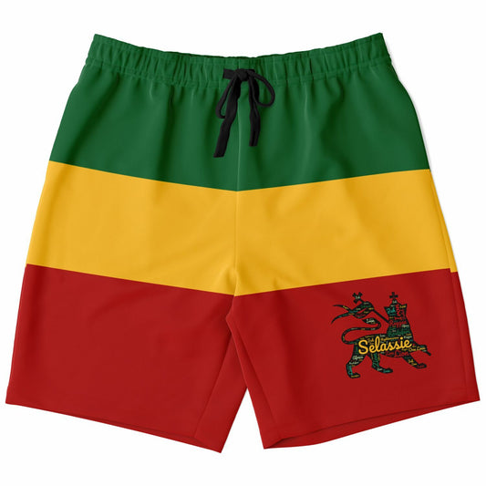 Rasta Athletic Shorts