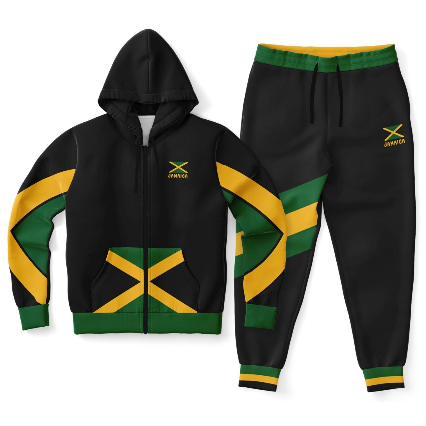 Jamaica Casual Hoodie and Jogger Set