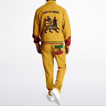 Rasta Tracksuit - Lion Of Judah Yellow