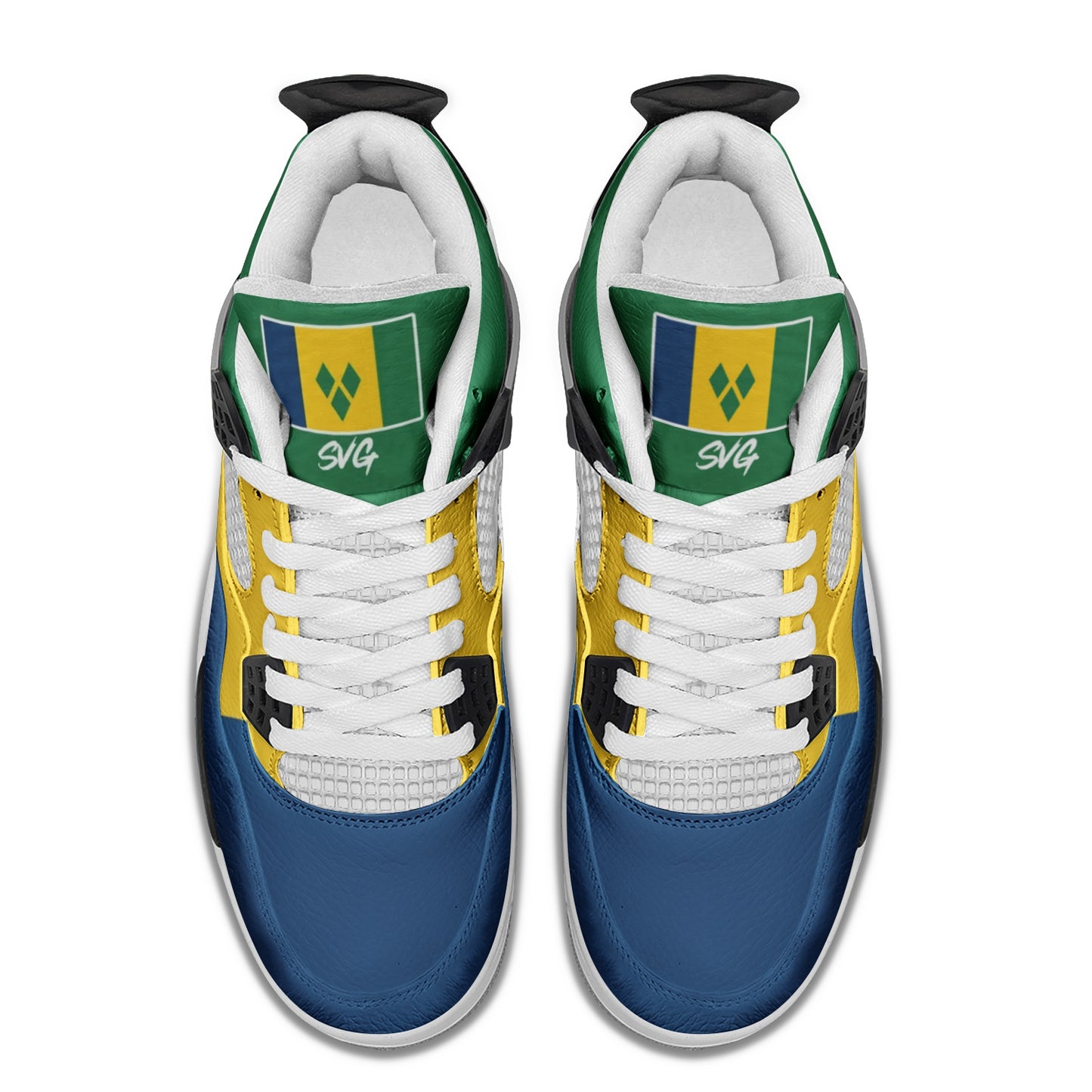 Saint Vincent And Grenadines Mid Top Sneakers - Rebel Sole