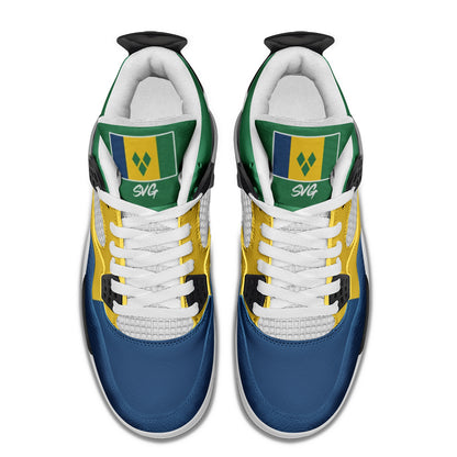 Saint Vincent And Grenadines Mid Top Sneakers - Rebel Sole
