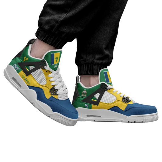 Saint Vincent And Grenadines Mid Top Sneakers - Rebel Sole