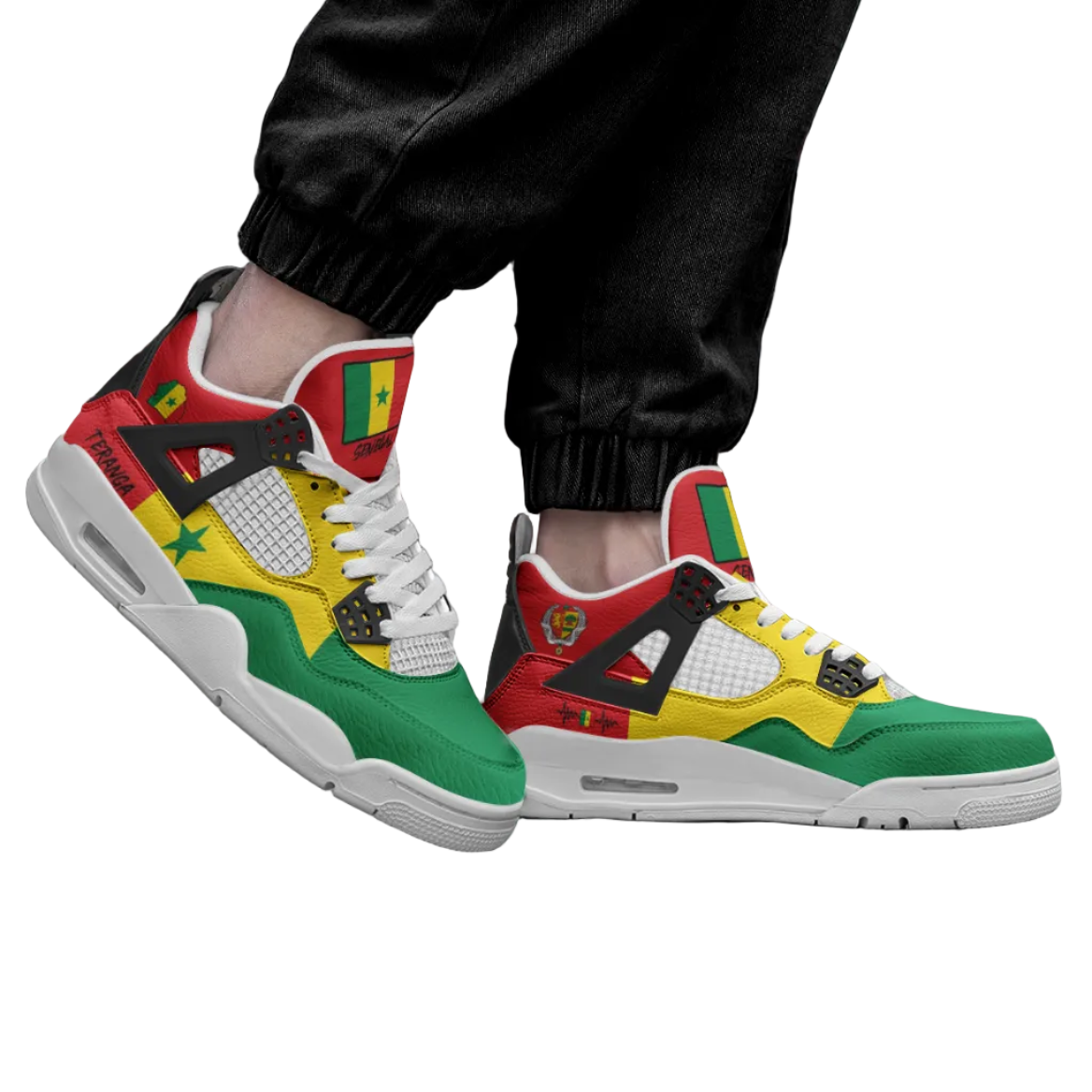 Senegal Flag Shoes