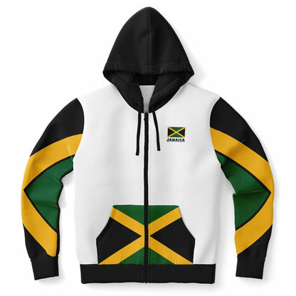 Jamaica Athletic Zip Up Hoodie