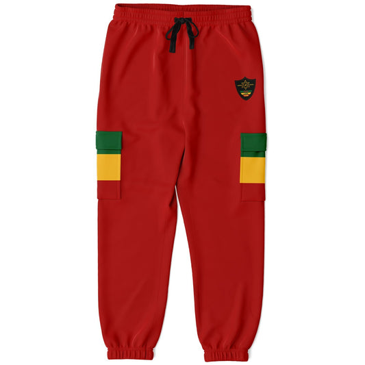 Rasta Casual Cargo Sweatpants