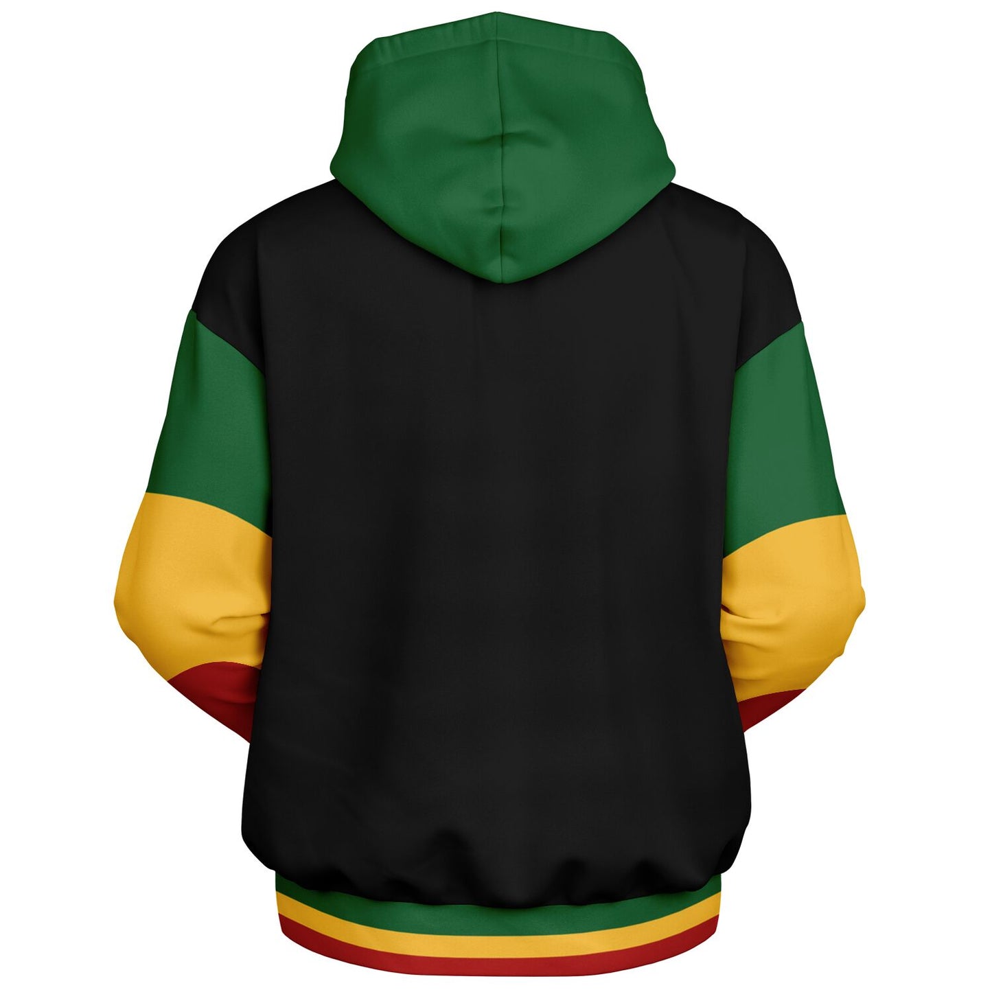 Rasta Heavyweight Pull Over Hoodie