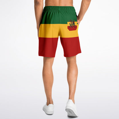 Rasta Athletic Shorts