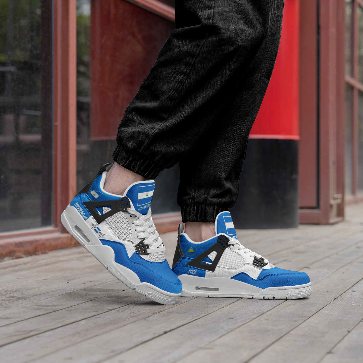 Nicaragua Flag Shoes