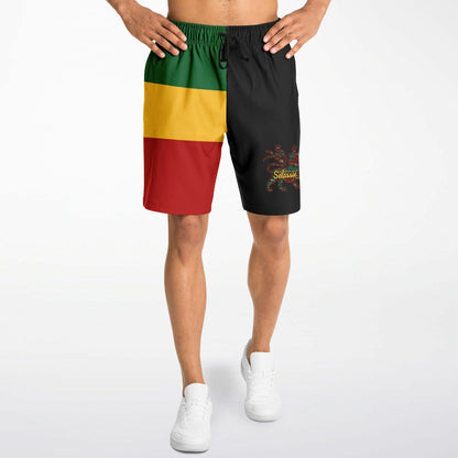 Rasta Athletic Shorts