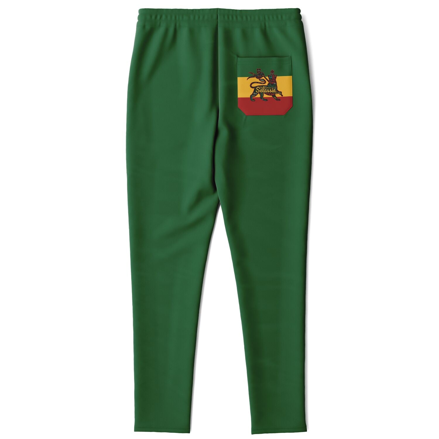 Rasta Track Pants - Lion Of Judah Green