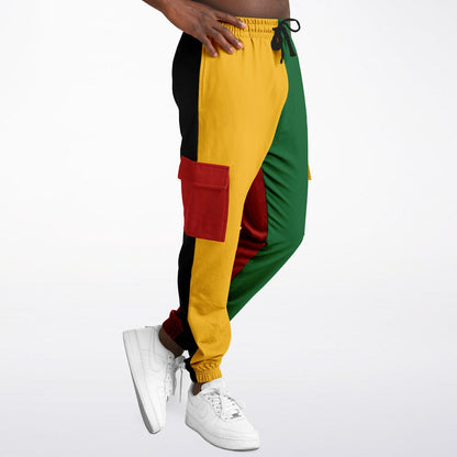 Colorful Casual Cargo Sweatpants