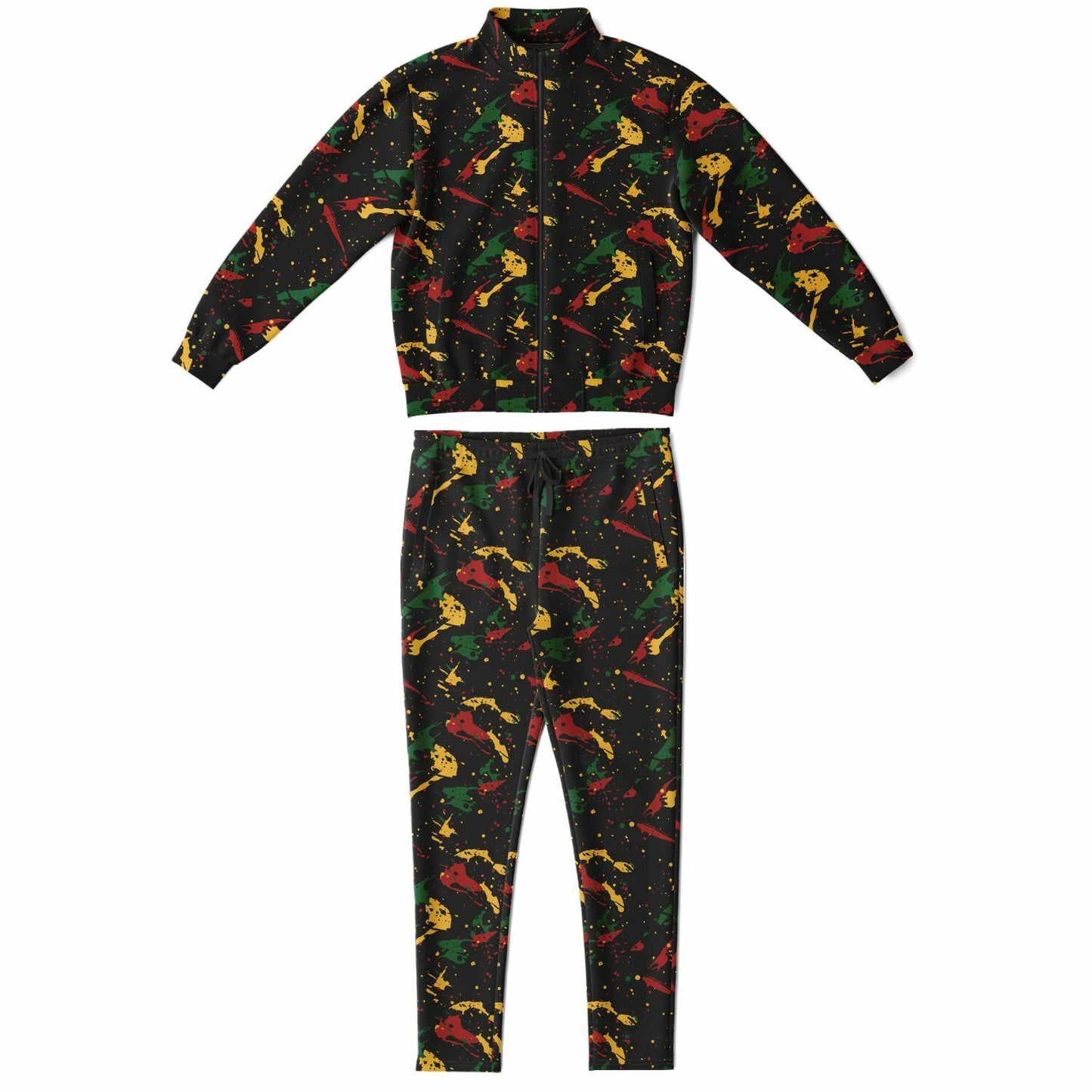 Rasta Splatter Tracksuit