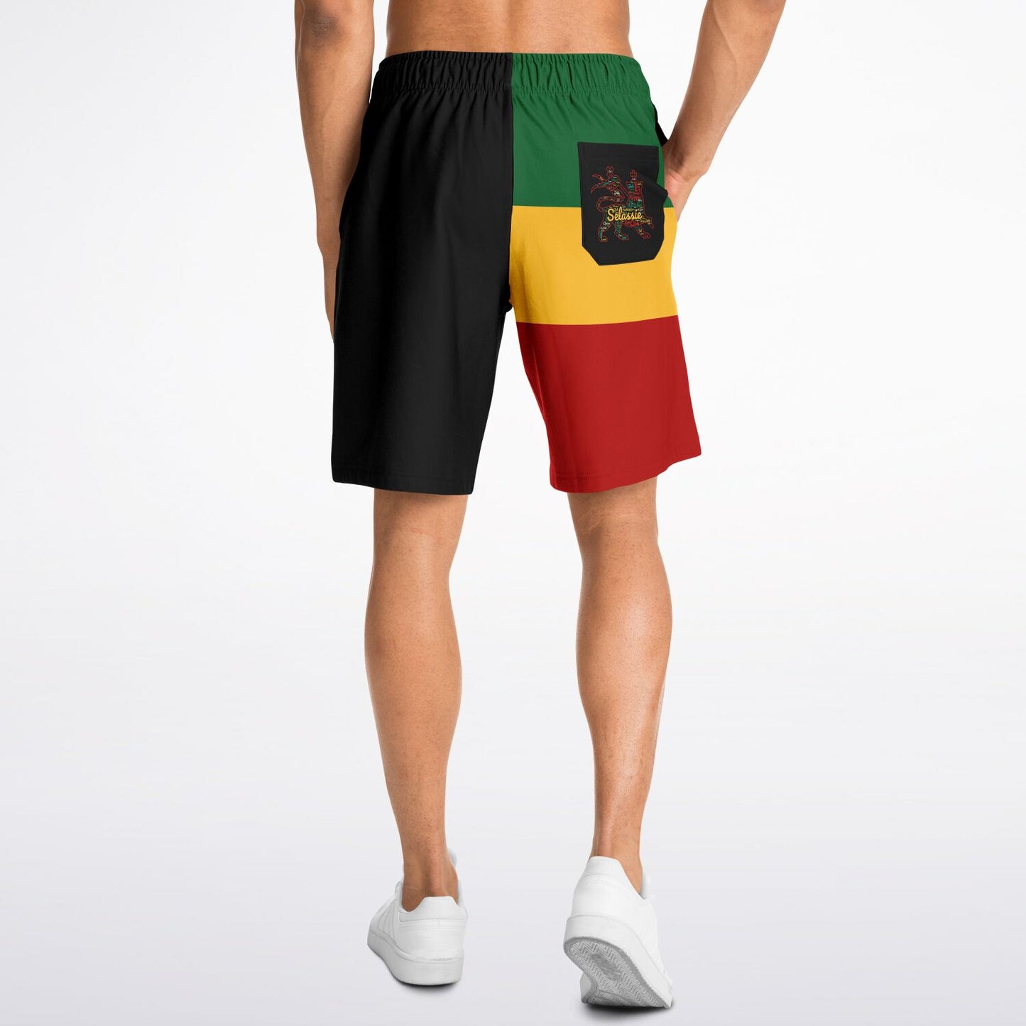 Rasta Athletic Shorts