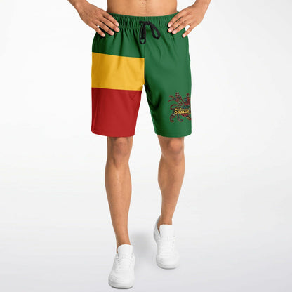 Rasta Athletic Shorts