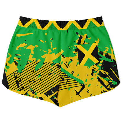 Women's Jamaica Flag Shorts