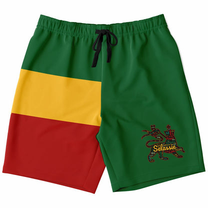 Rasta Athletic Shorts