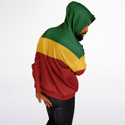 Rasta Heavy Hoodie & Cargo Sweatpants Set