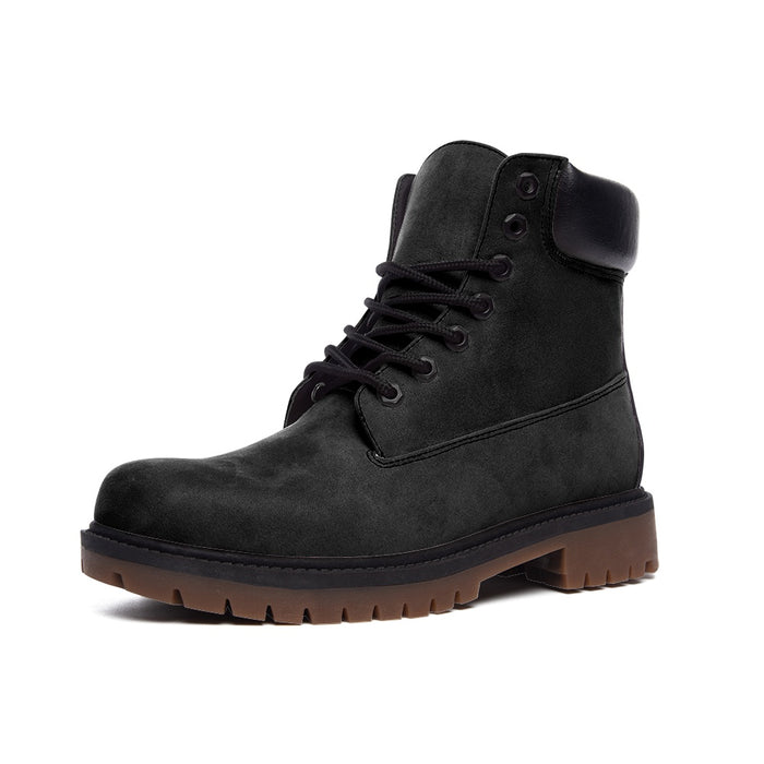 Black Shoes - Kingston Kickers Suede Boots