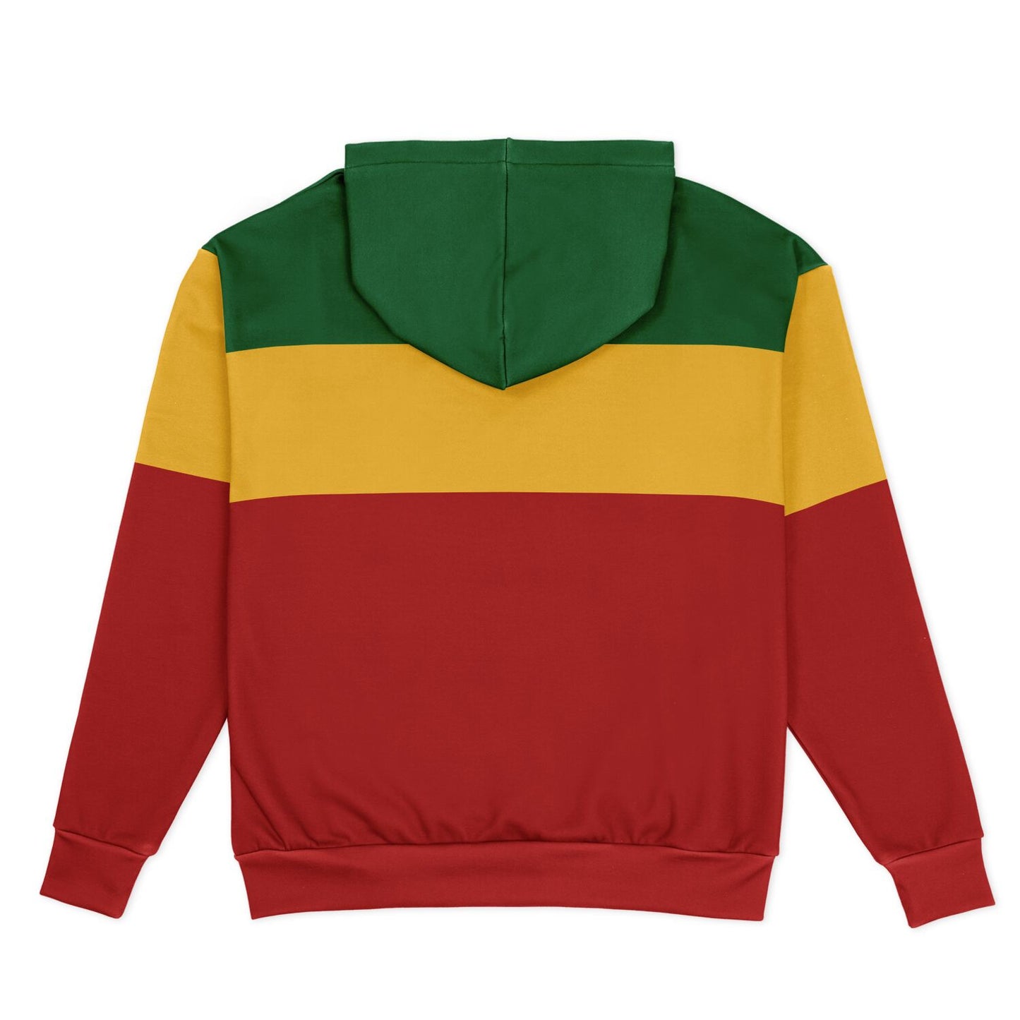 Rasta Heavyweight Pull Over Hoodie