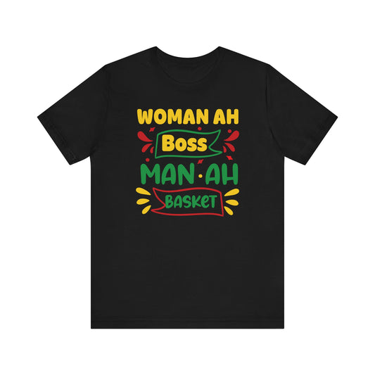 Jamaica T-Shirt - Woman Ah Boss