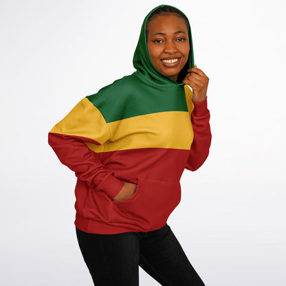 Rasta Heavy Hoodie & Cargo Sweatpants Set