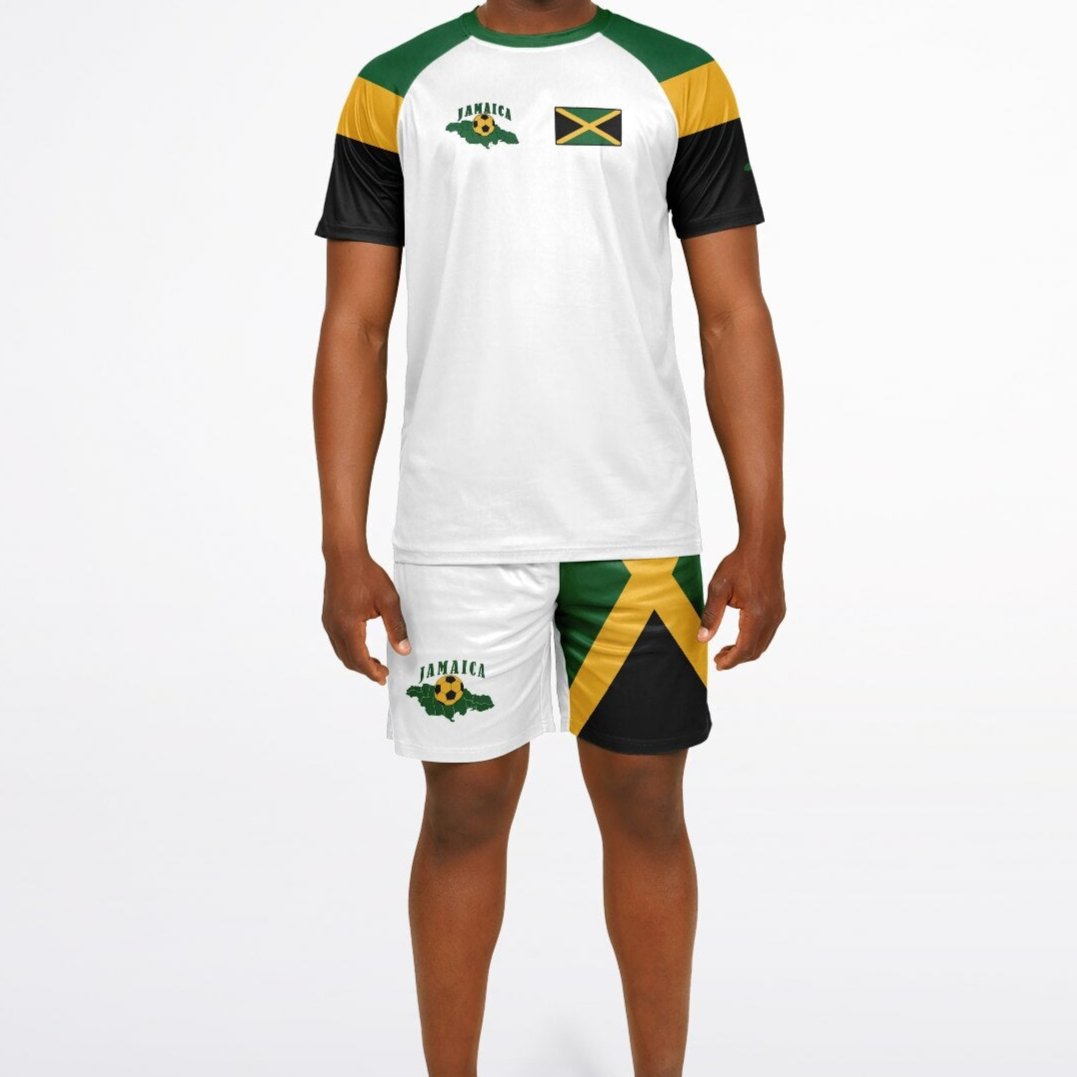 Jamaica National Team Soccer Jersey Set White