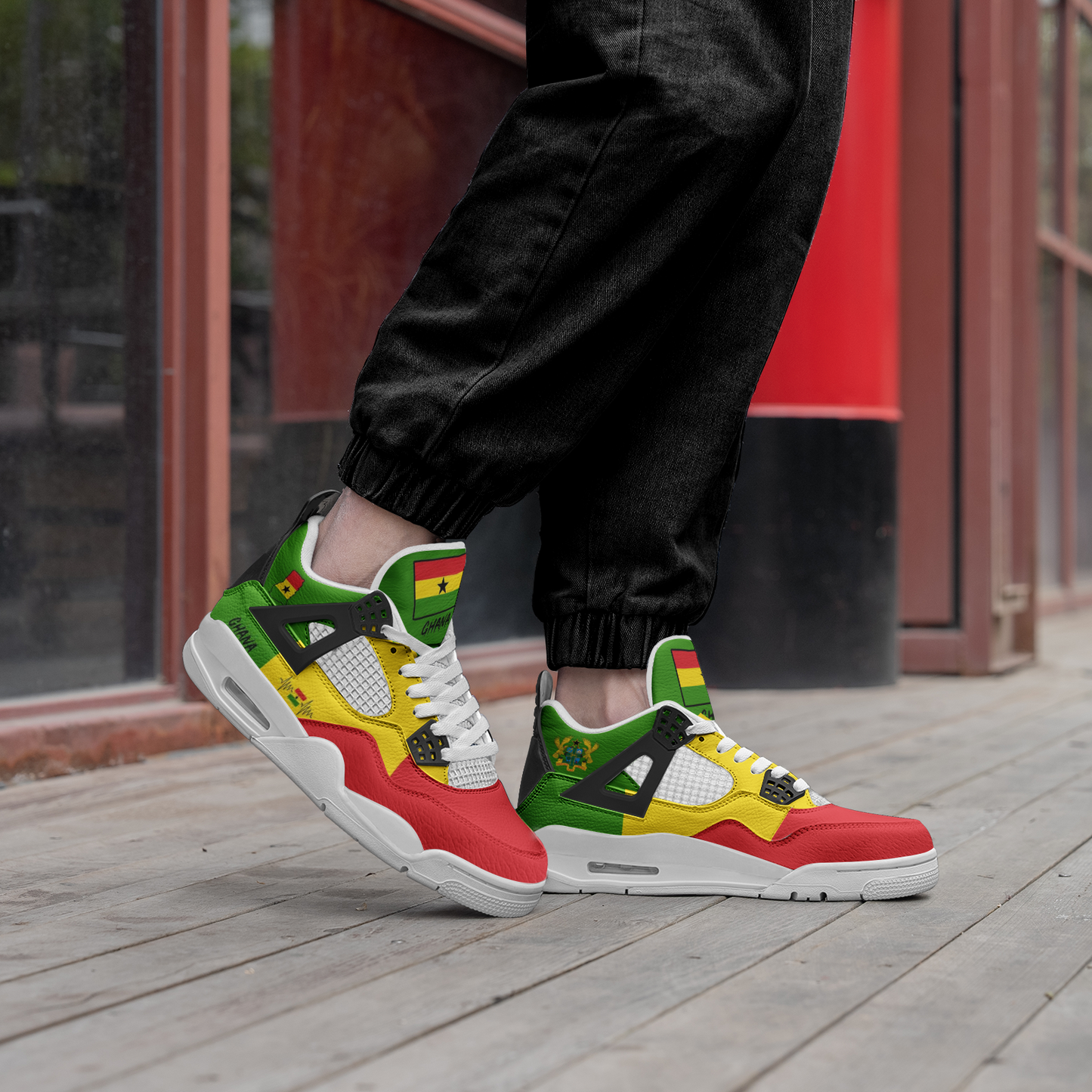 Ghana Flag Shoes