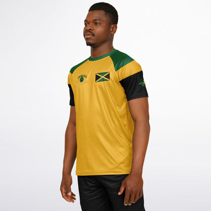 Jamaica Soccer Jersey - Yellow - Plain Back