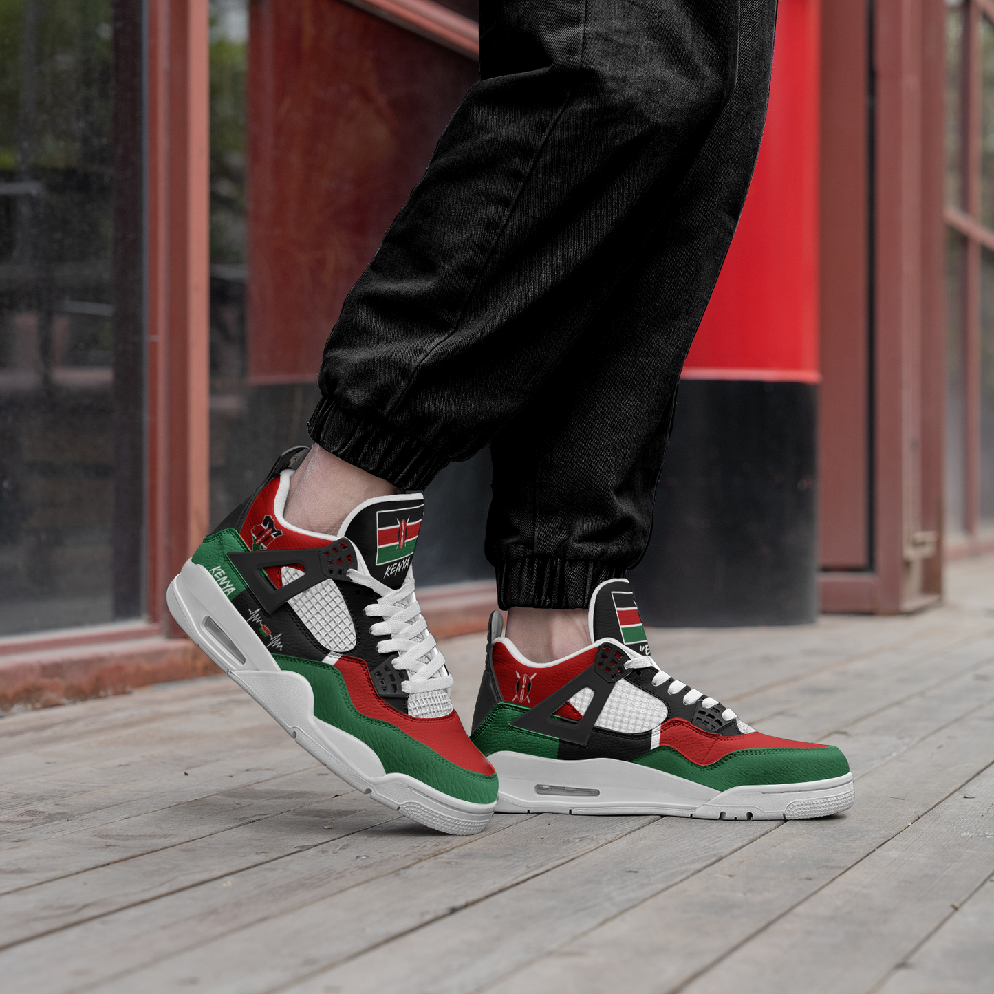 Kenya Flag Shoes