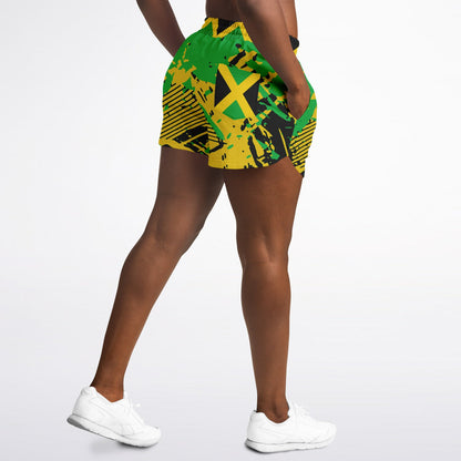 Women's Jamaica Flag Shorts