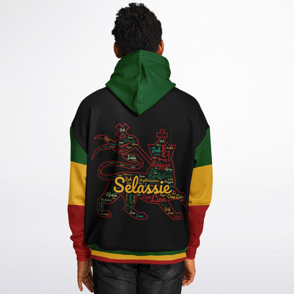 Rasta Heavyweight Pull Over Hoodie