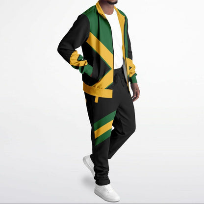 Jamaica Tracksuit Green Back