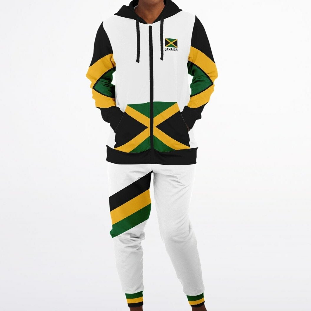 Jamaica Casual Hoodie and Jogger Set