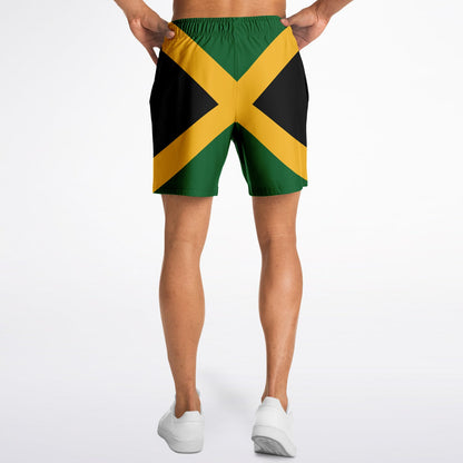 Jamaica Flag Athletic Shorts