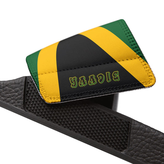 Jamaica Flag Slides with Interchangeable Straps