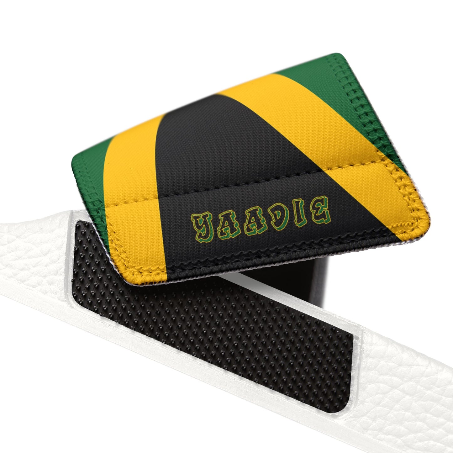 Jamaica Flag Slides with Interchangeable Straps