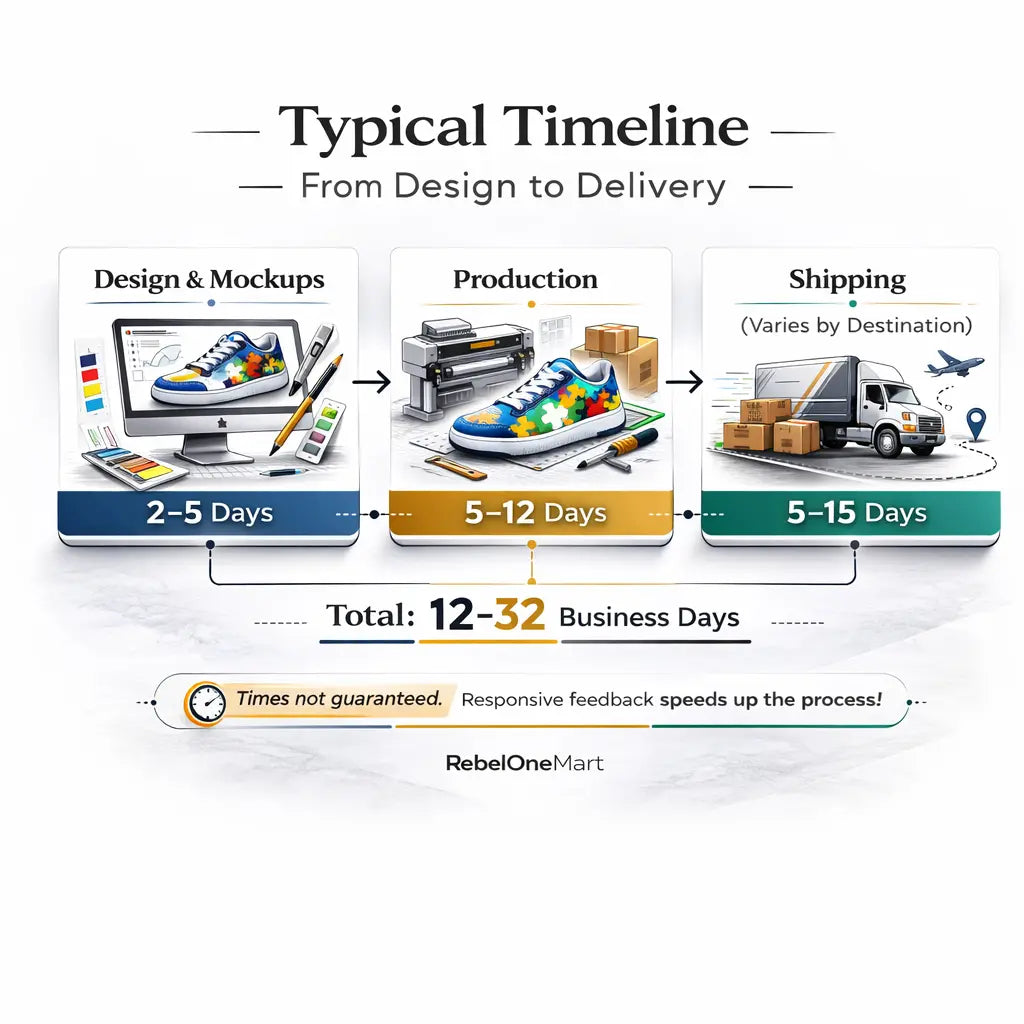 Custom Sneakers – Personalized Sports, Cultural & Awareness Shoes