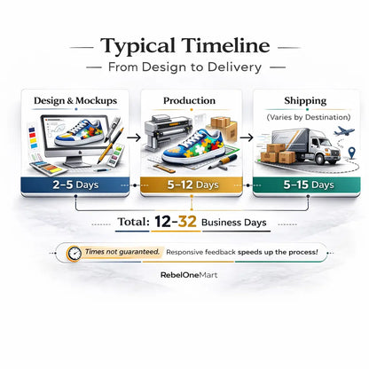 Custom Sneakers – Personalized Sports, Cultural & Awareness Shoes