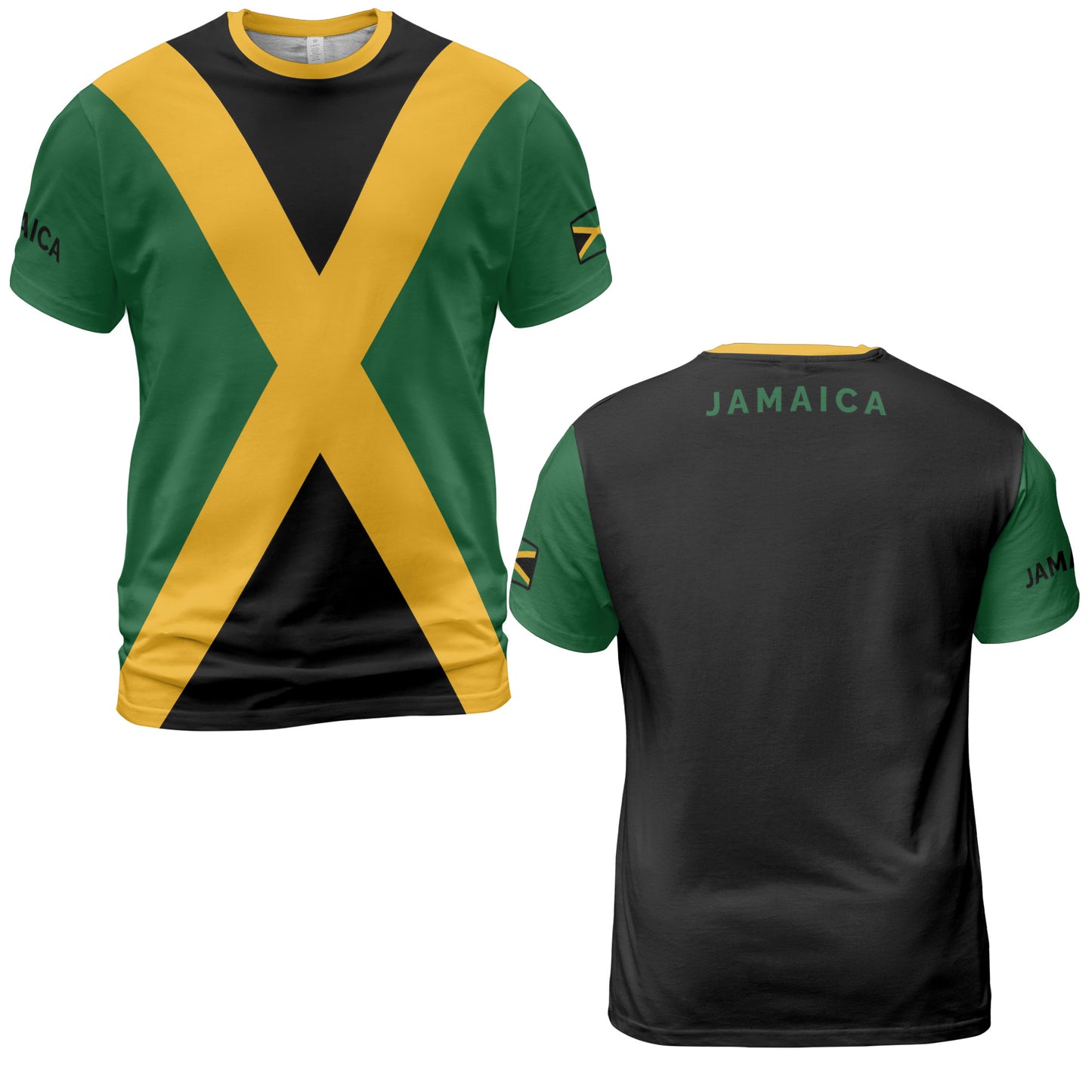 Jamaica Flag Sport Shirt