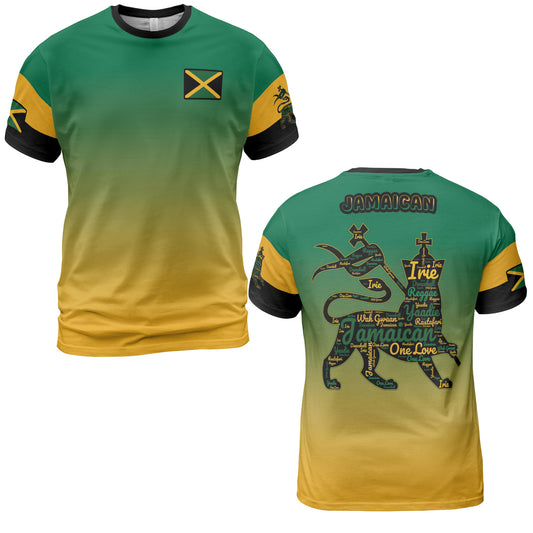 Jamaica Sports Shirt Lion Of Judah Comfort Tee