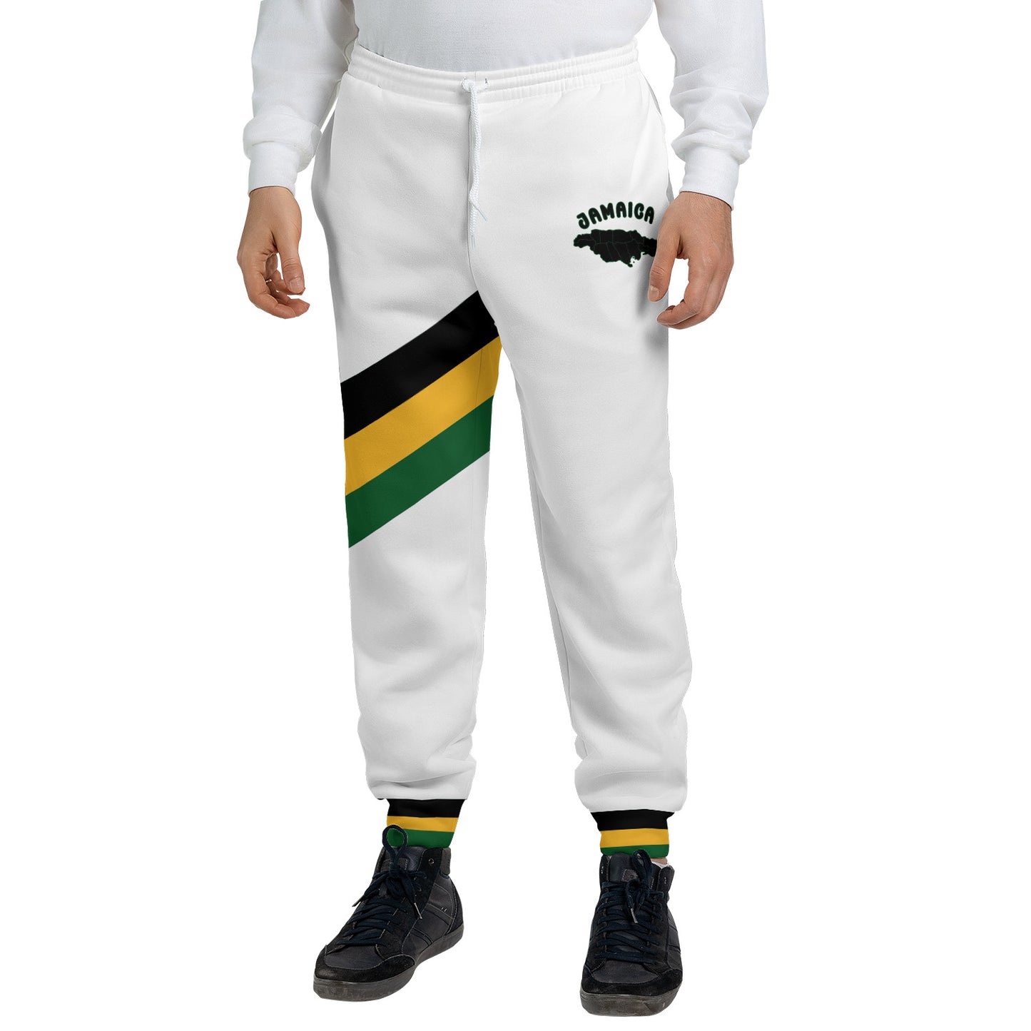 Jamaican Joggers White