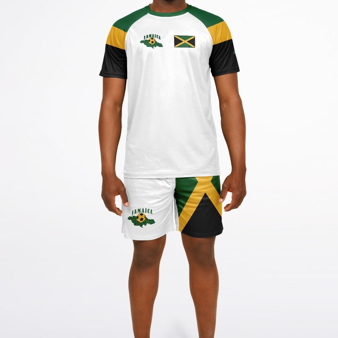 Jamaica Soccer Set White 