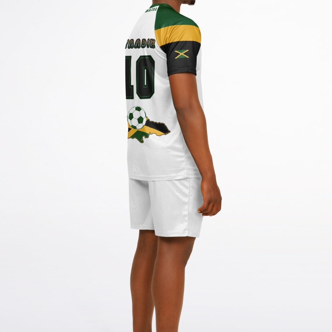 Jamaica Soccer Set White 