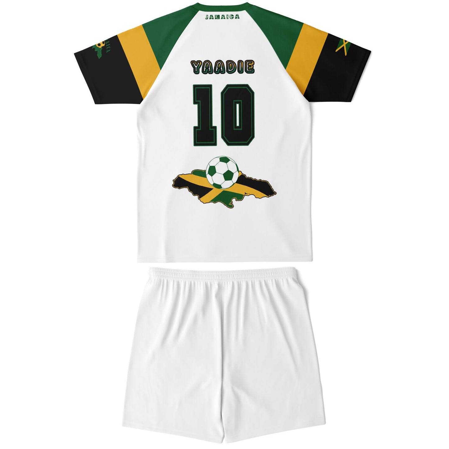 Jamaica Soccer Set White 